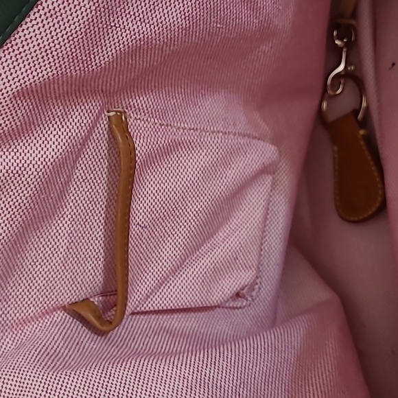 EUC Dooney & Bourke Green Tote Bag - Picture 10 of 16